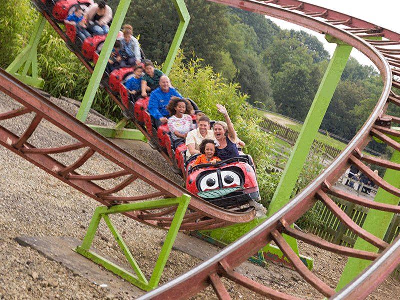 Lightwater Valley Theme Park in Yorkshire