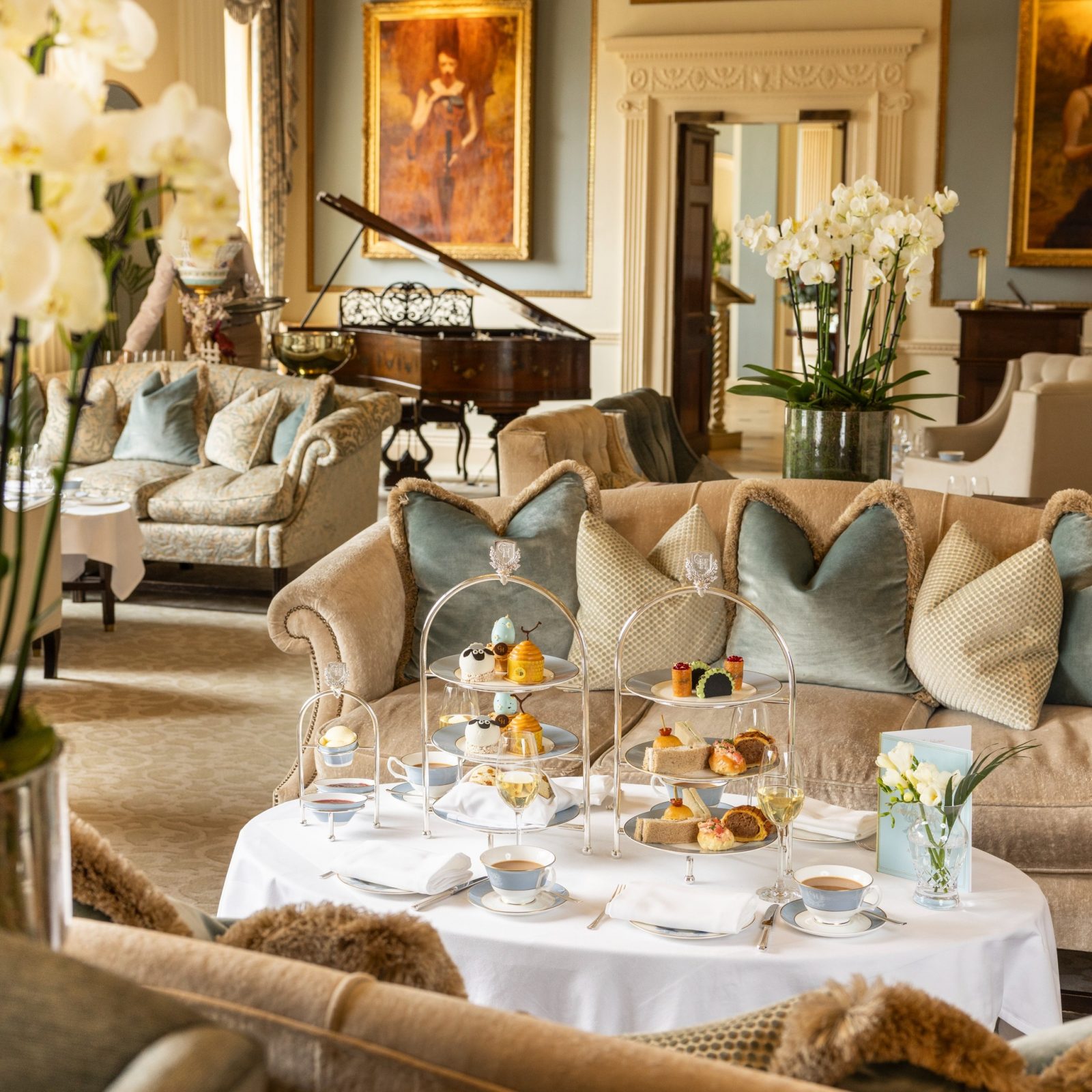 Grantley Hall afternoon tea