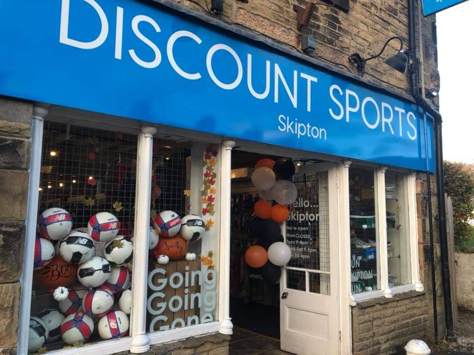 Discount Sports shop in Skipton 