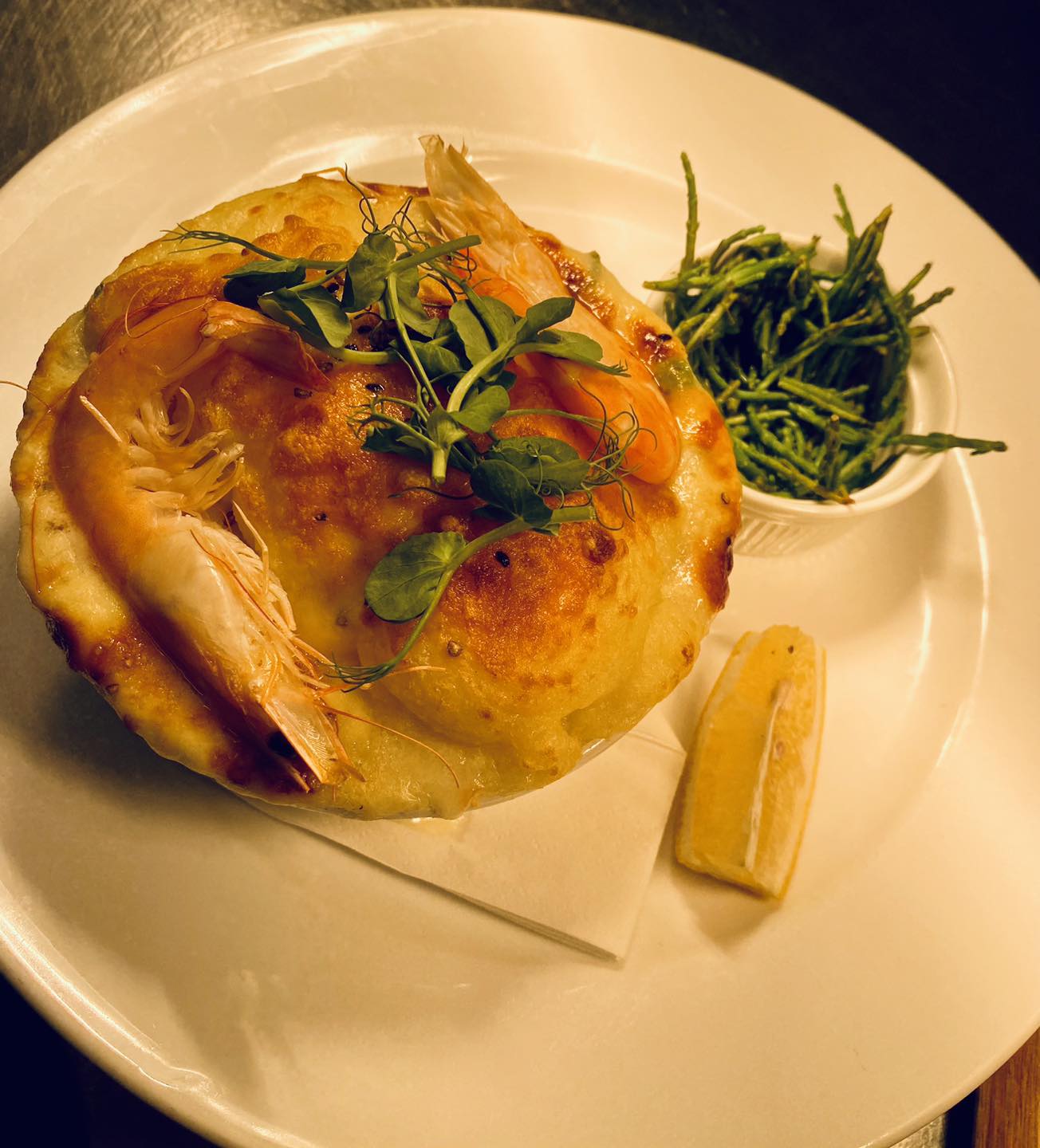 The White Horse and Griffin fish pie