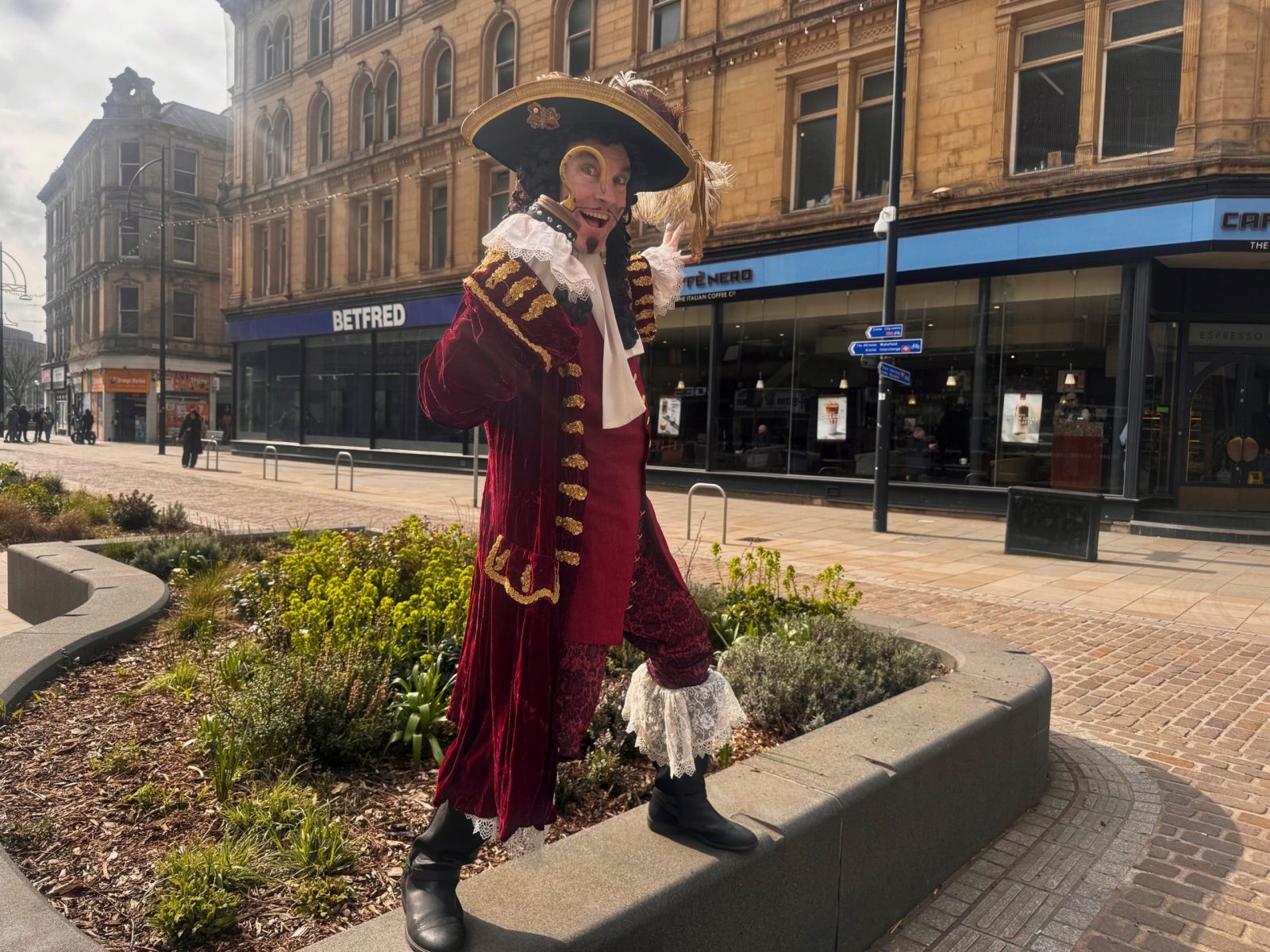 Pirates, Princesses and Peter Pan event in Bradford city centre Easter 2026