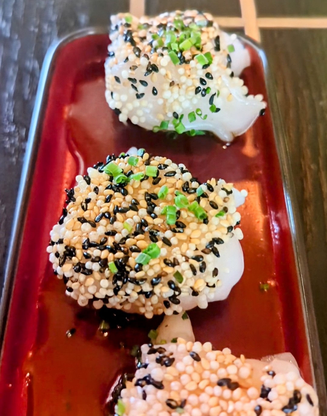 The Ivy Asia Leeds - prawn dumplings. 