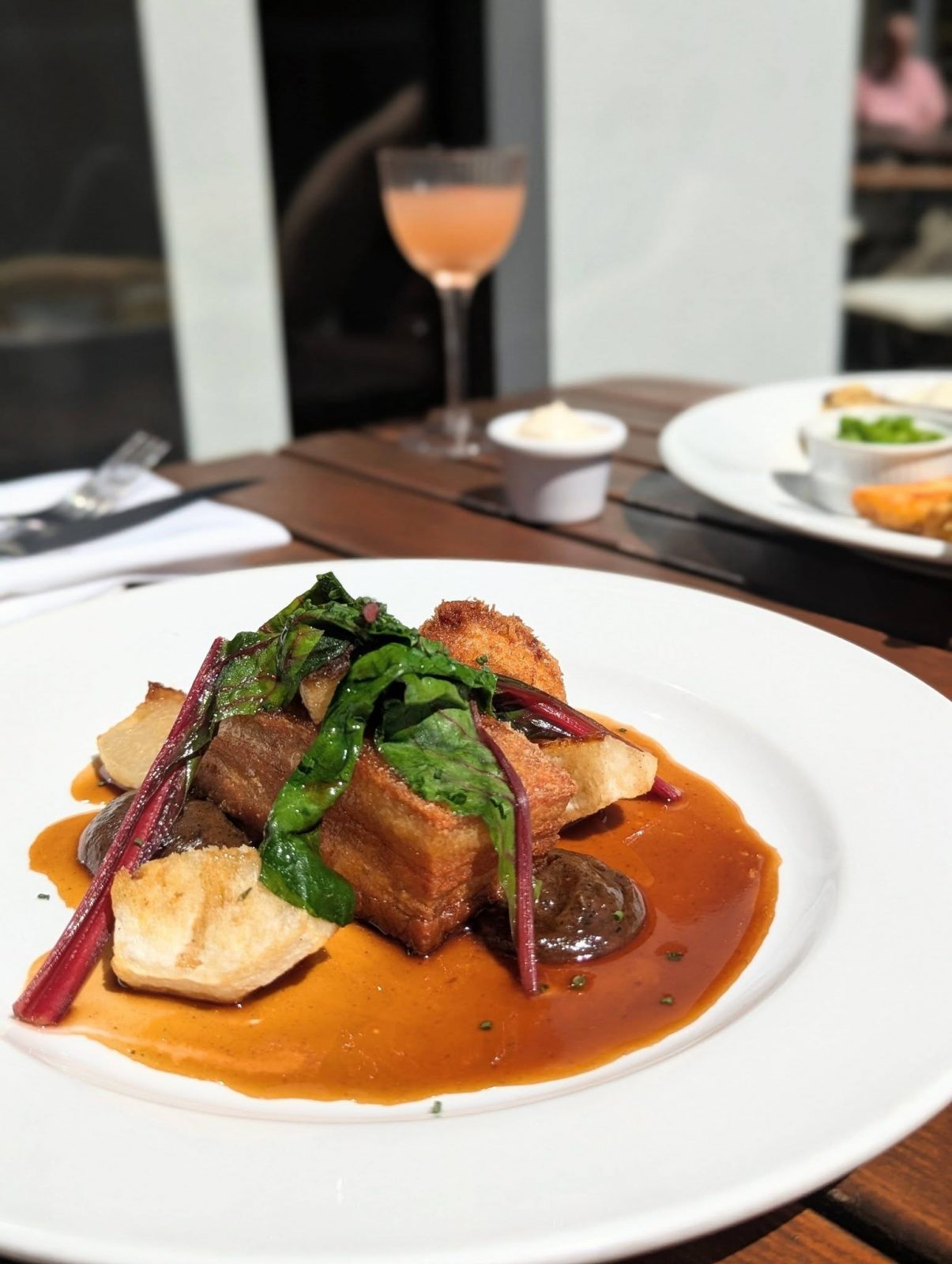 Whitehall Restaurant & Bar  - pork belly